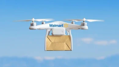 Walmart delivery drone Detafour