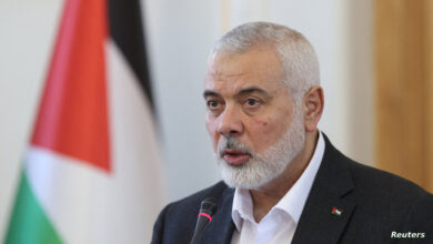 2024 04 11T132233Z 1977862144 RC2RT6A92VG4 RTRMADP 3 ISRAEL PALESTINIANS HAMAS HANIYEH Detafour