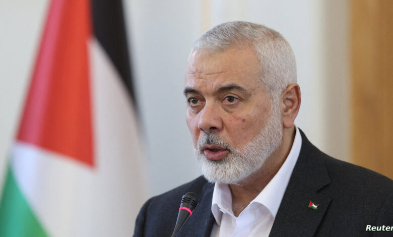 2024 04 11T132233Z 1977862144 RC2RT6A92VG4 RTRMADP 3 ISRAEL PALESTINIANS HAMAS HANIYEH Detafour