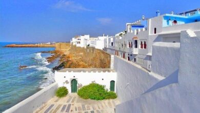 morocco tangier asilah shoreline Detafour