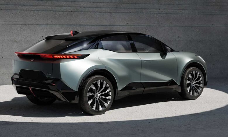 toyota bz compact suv concept Detafour