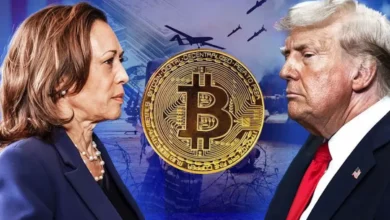 Trump Harris Bitcoin Detafour