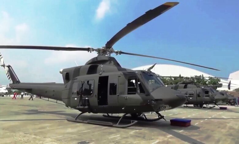 paf bell412 military history Detafour