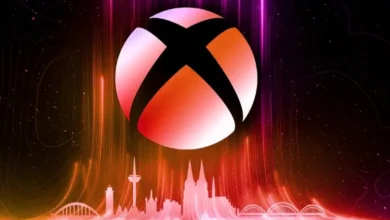 xbox gamescom 2023 logo with reddish hue Detafour