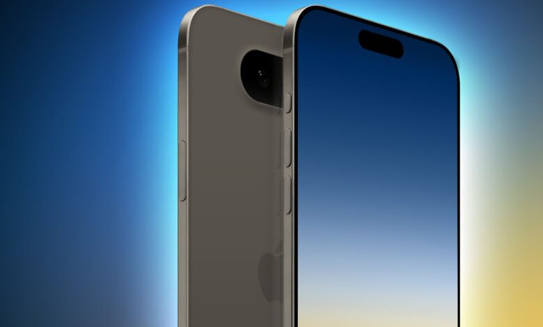 Generic iPhone 17 Feature With Full Width Dynamic Island single camera Detafour