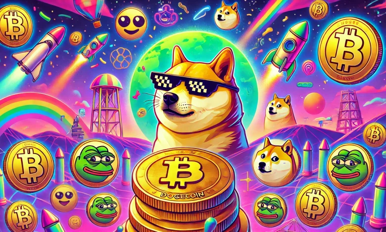 Dogecoin meme coins Detafour