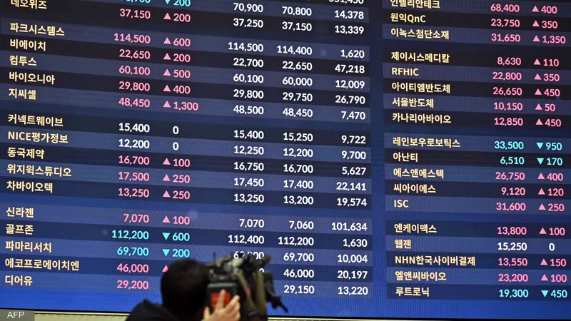 تعافٍ قوي لمؤشر KOSPI بدعم أسهم التكنولوجيا وسط تدفقات استثمارية أجنبية - Detafour
