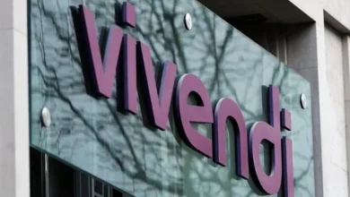 le logo de vivendi est visible a paris Detafour