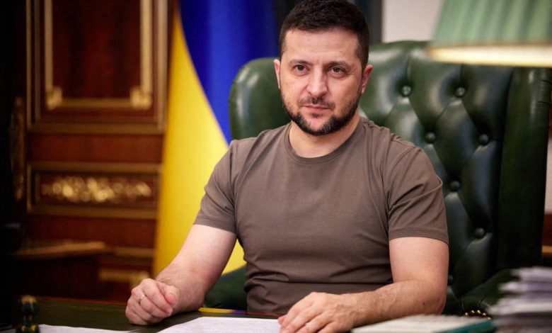 1497789 le president ukrainien volodymyr zelensky le 21 mars 2022 Detafour