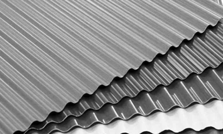 Corrugated Stainless Steel Roofing Sheet Metal Detafour