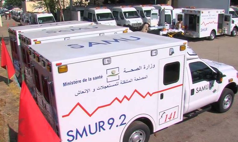 ambulance smur maroc Detafour