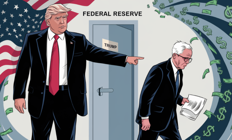 هل يستطيع "ترامب" إقالة رئيس الاحتياطي الفيدرالي جيروم باول؟ 1 trumpp 1 Detafour