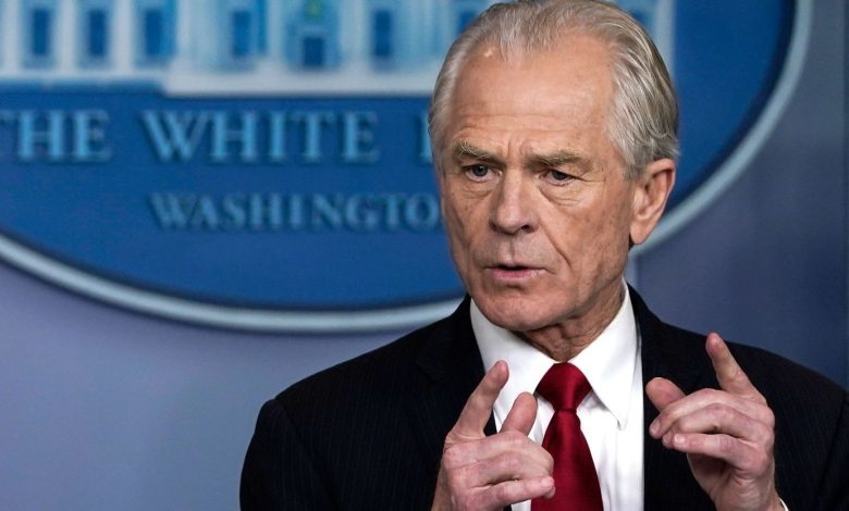 مستشار ترامب يحذر المملكة المتحدة من تعميق العلاقات التجارية مع الصين 1 200407004919 peter navarro march 27 01 Detafour