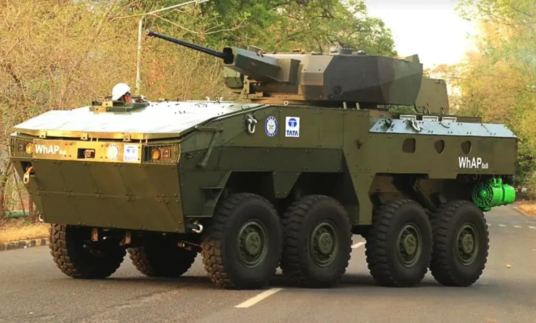 المغرب يطور مدرعاته بمدافع إسرائيلية متطورة لتعزيز قدراته القتالية 1 WhAP 8x8 tata maroc 2 Detafour