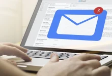 depositphotos 226334094 stock photo hands using laptop desktop mail Detafour