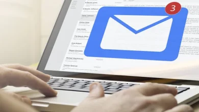 depositphotos 226334094 stock photo hands using laptop desktop mail Detafour
