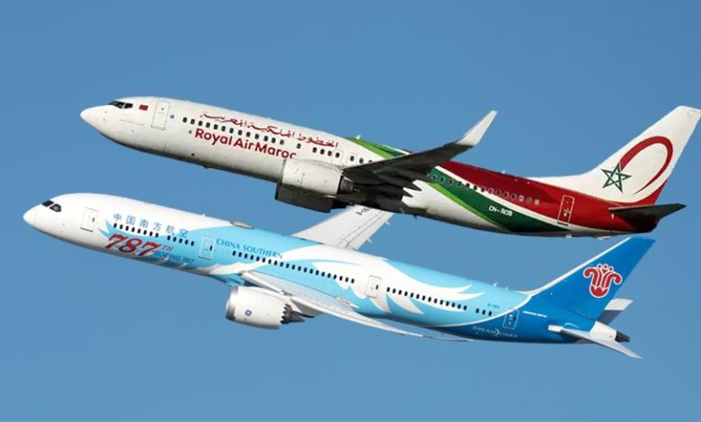 تحالف جديد بين الخطوط الملكية المغربية و"تشاينا ساذرن" يعزز الربط الجوي بين إفريقيا والصين 1 ram 1 Detafour