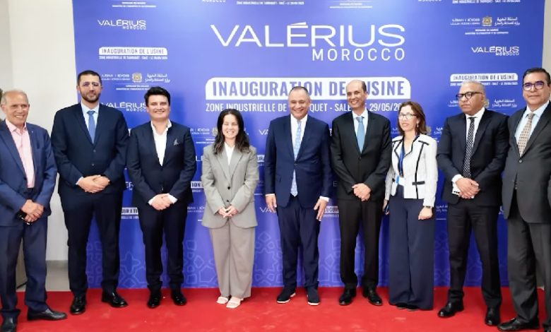شركة Valerius Morocco تدشن وحدة جديدة للنسيج في سلا وتوفر أزيد من 1600 فرصة عمل 1 سلا.شركة Valerius Morocco تفتتح وحدة لتصنيع الألبسة Detafour